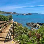 T2 Climatise Avec Terrasse & Parking A Pied 5min Presqu Ile De Giens Apartment