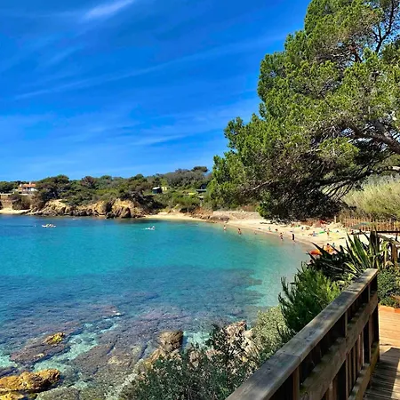 Apartment Presqu'ile De Giens, Joli T2 A 5 Minutes De La A Pieds *